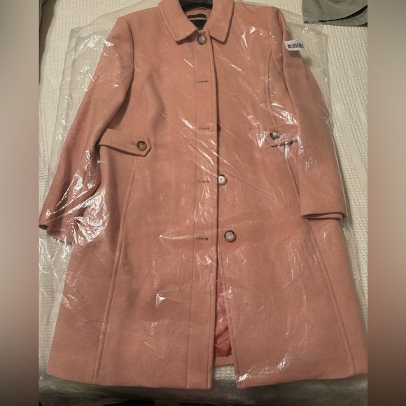Talbots Jackets & Coats Talbots Pink Wool Coat Poshmark